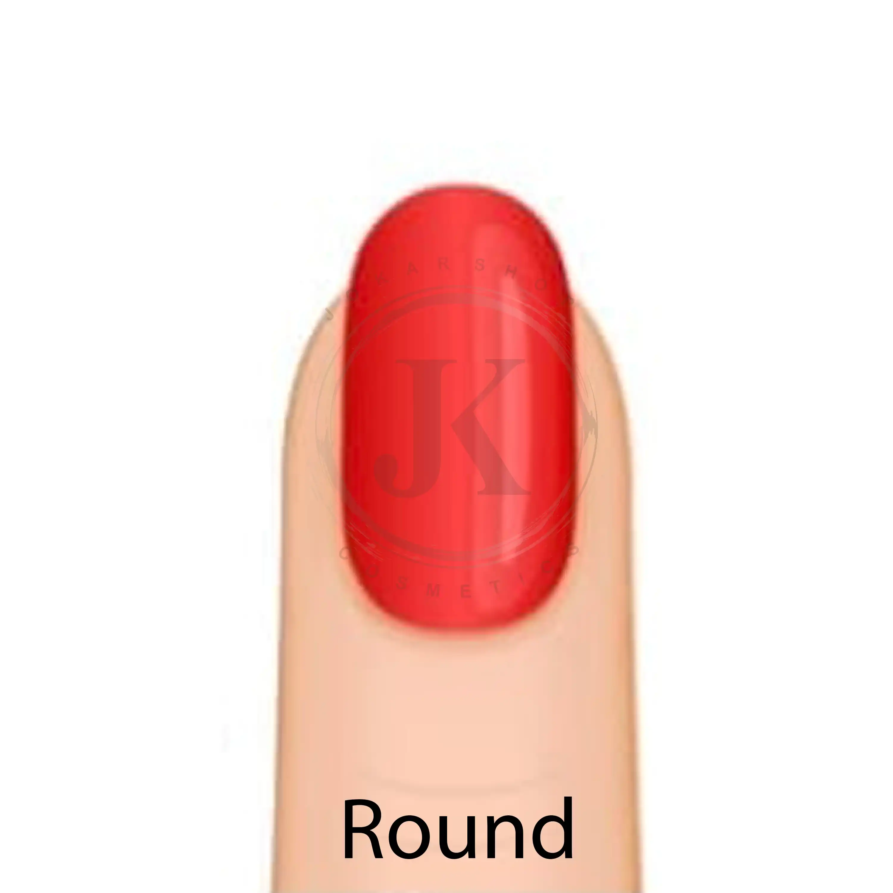  مدل ناخن سر گرد nail round ترند 1404