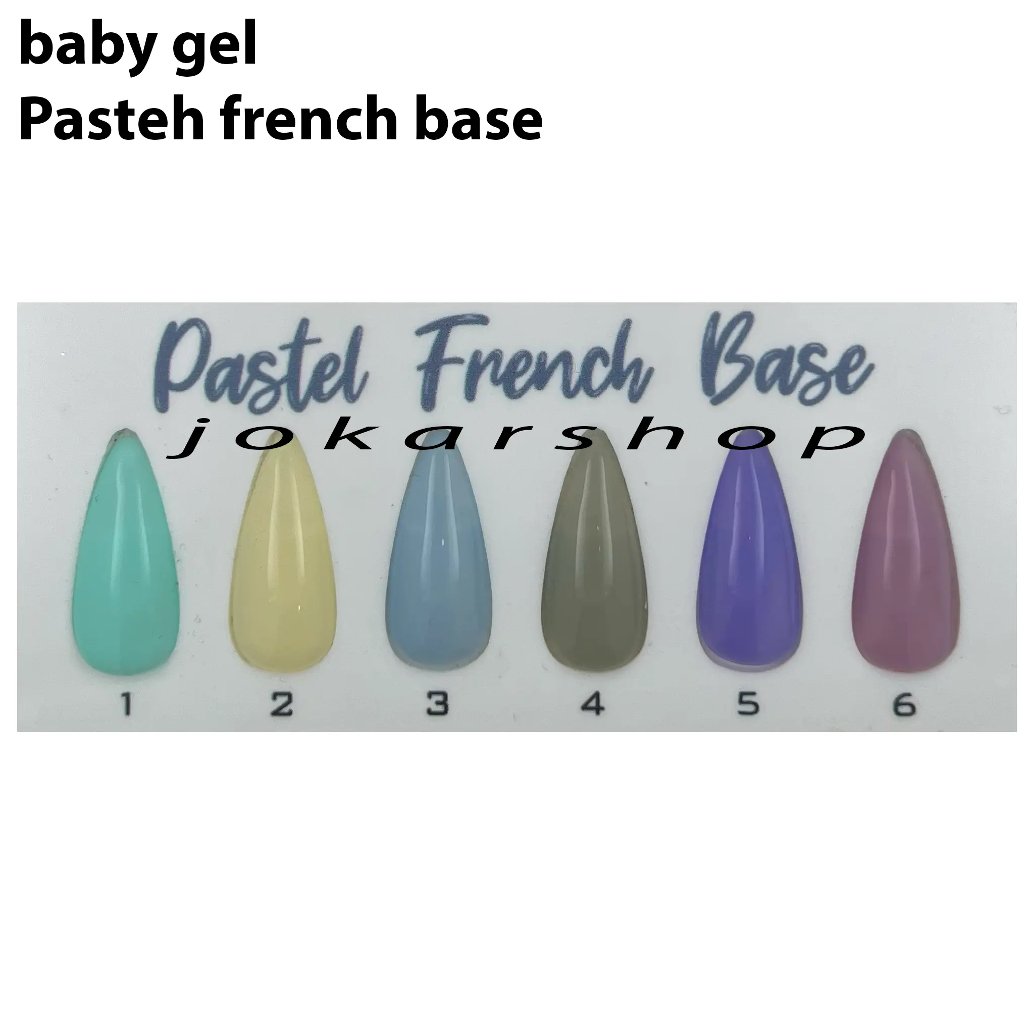 لاکژل-پاستیلی-شفاف-14میل-بیبی-ژل-baby-gel