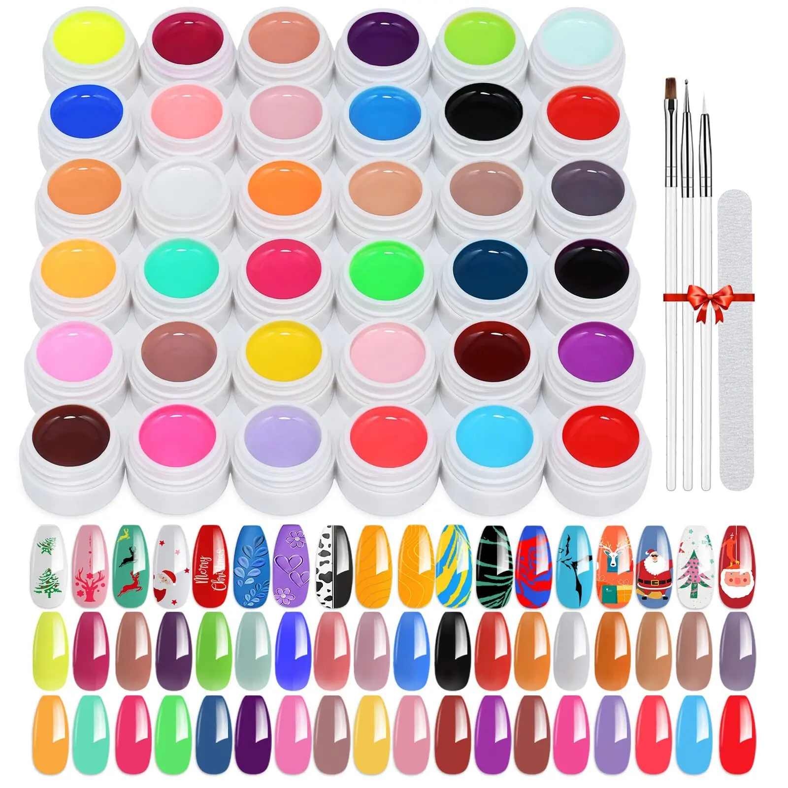 ژل رنگی طراحی ناخن فروشگاه جوکار