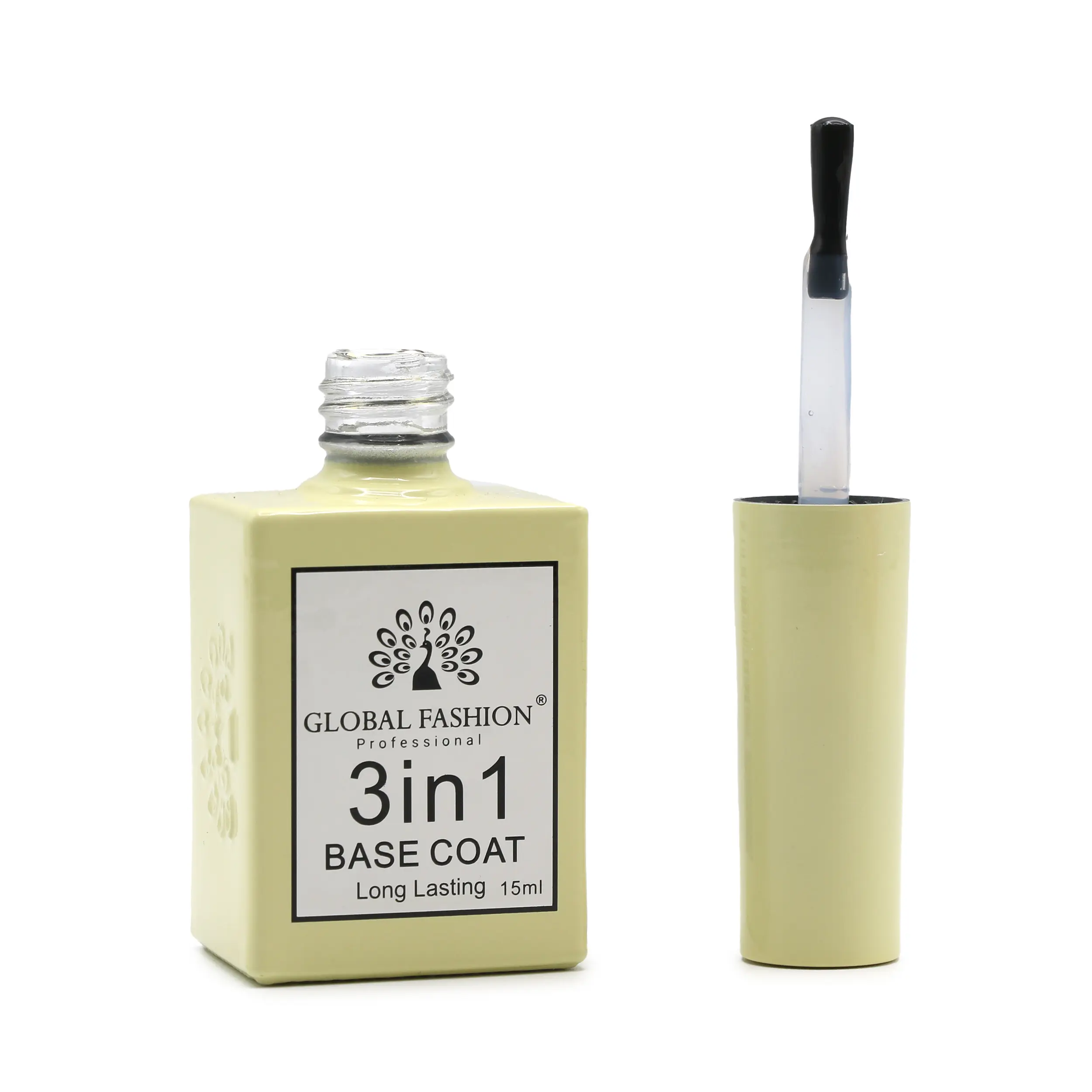 بیس ژل 3 کاره گلوبال فشن GLOBAL FASHION