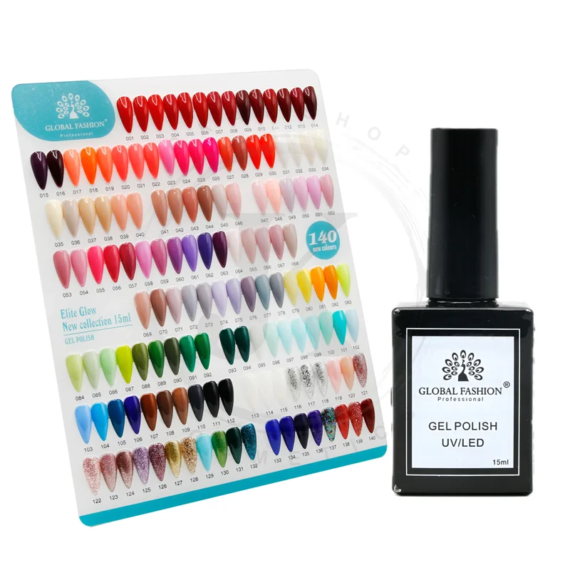 لاک ژل TPO FREE گلوبال فشن GLOBAL FASHION GEL POLISH