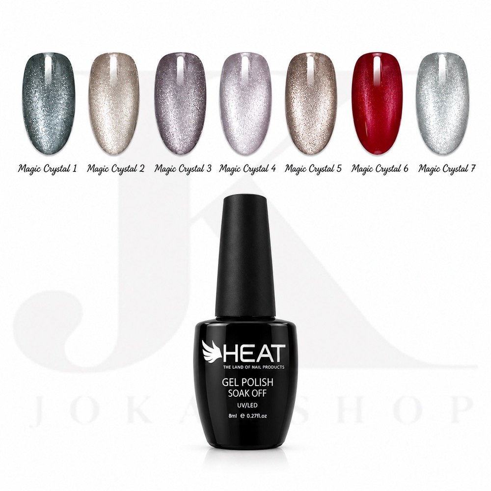 لاک ژل آیس هیت مجیک کریستال | HEAT